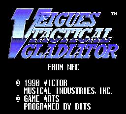 Veigues - Tactical Gladiator Title Screen